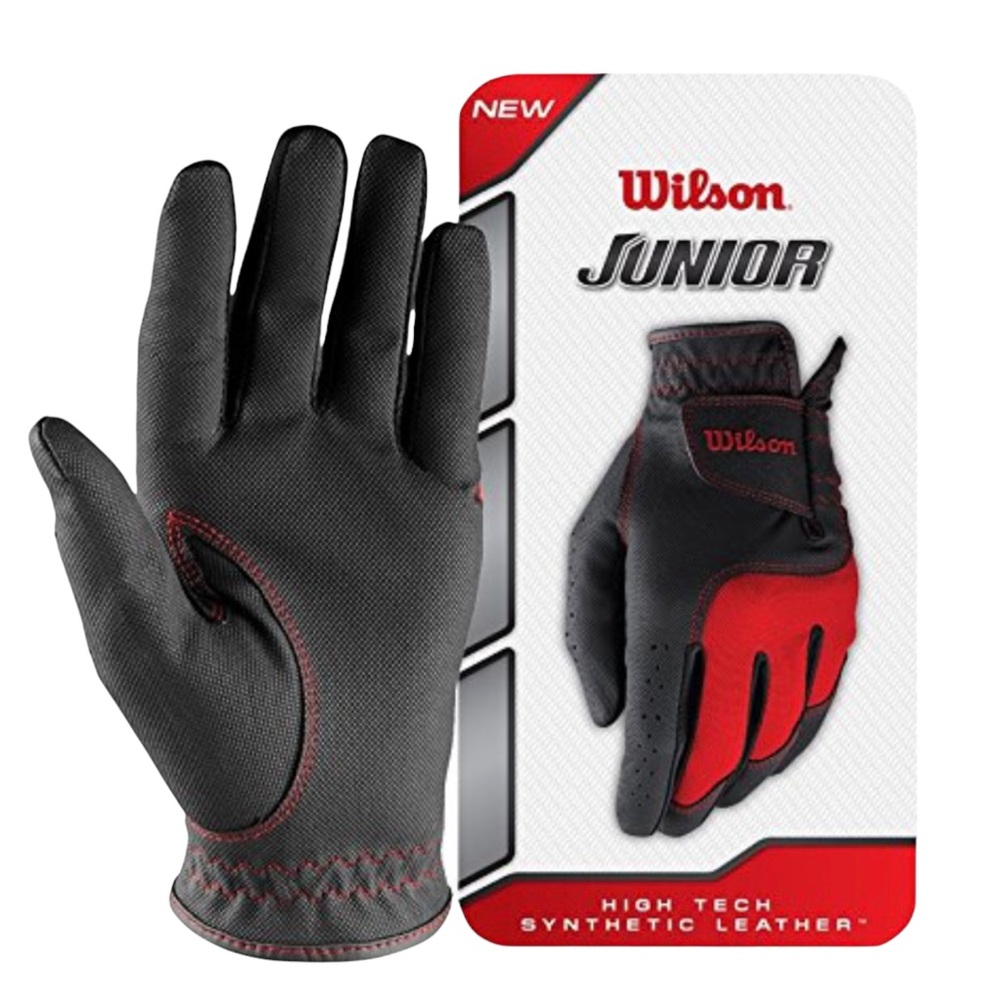 Wilson LEFT Golf Glove Junior Left Small New High Tech Kids Golfing Gloves